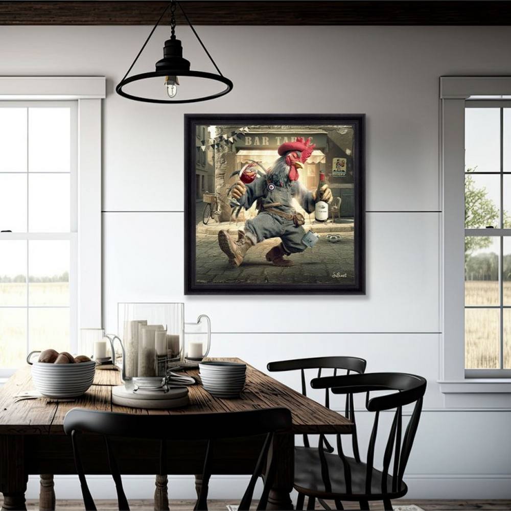 cadre Sylvain Binet Coq Ivre