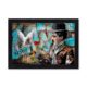 tableau romaric Charlie Chaplin et la Colombe