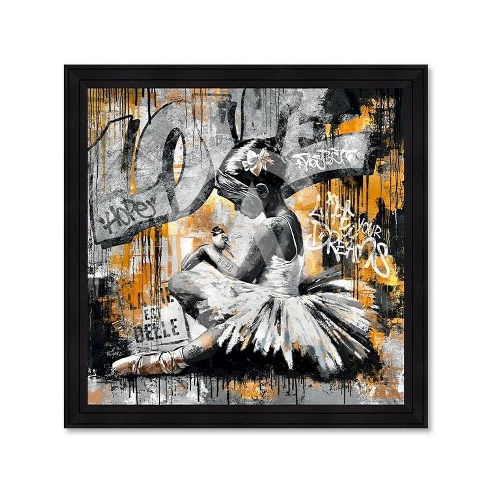 tableau la Danseuse et l'Oiseau romaric