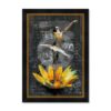 tableau la Danseuse sur le Tournesol romaric