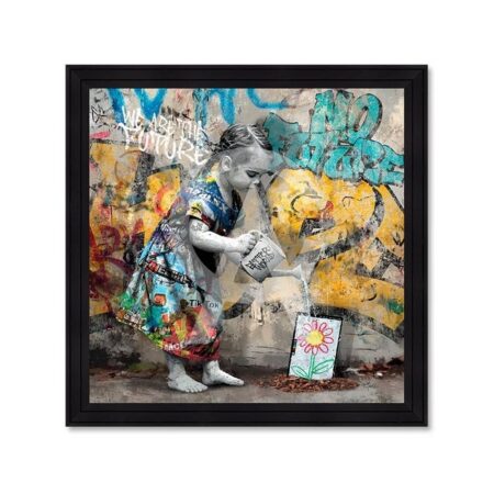 tableau la Petite Fille et l'Ipad