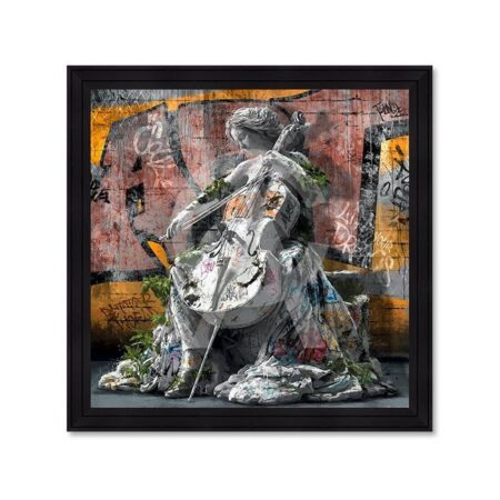 tableau la Violoncelliste Éternelle romaric