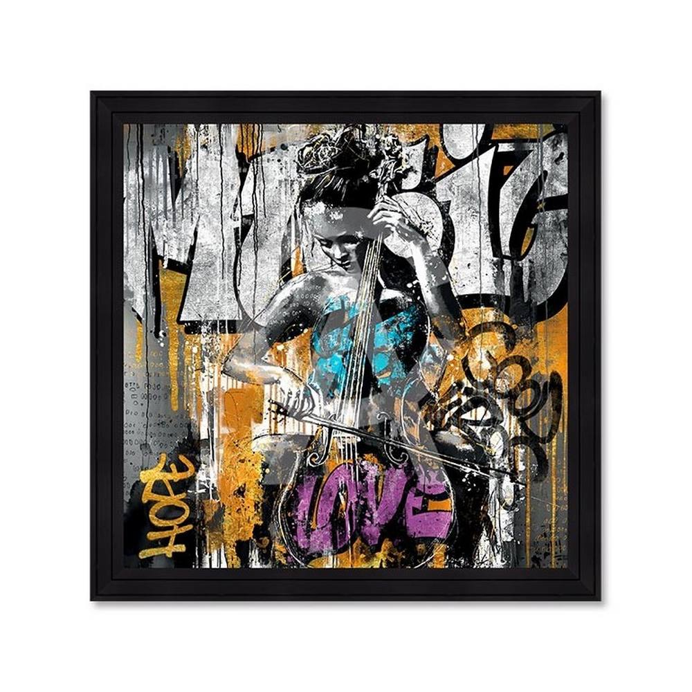 tableau la Violoncelliste romaric