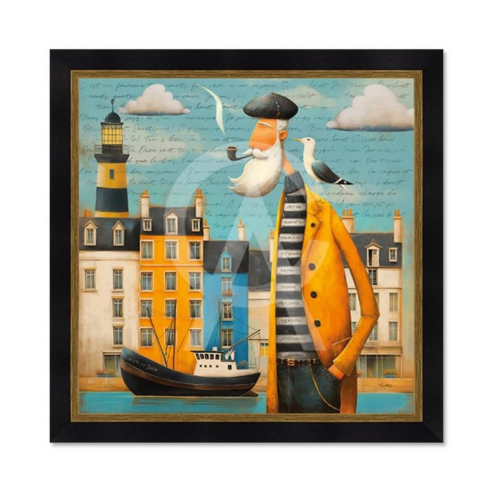 tableau le Marin au Port romaric