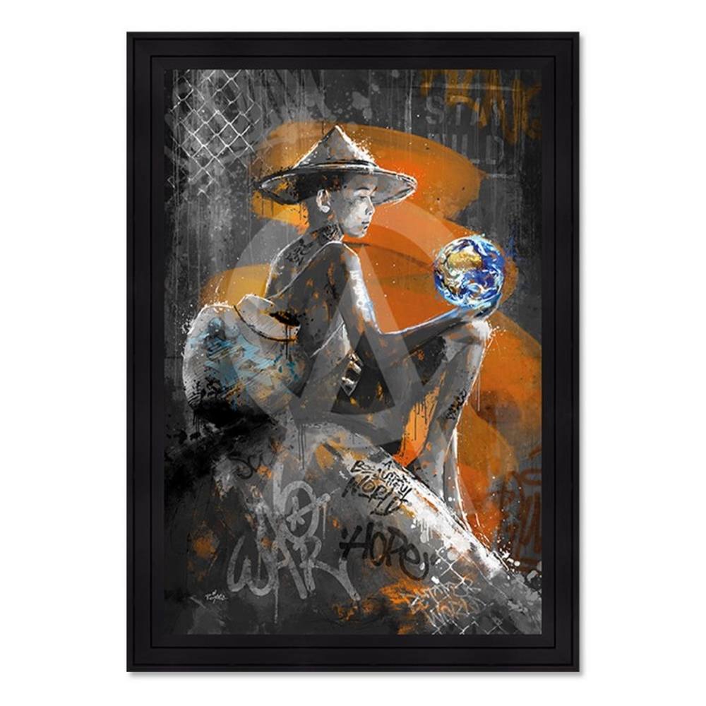 tableau le Pêcheur et la Terre romaric