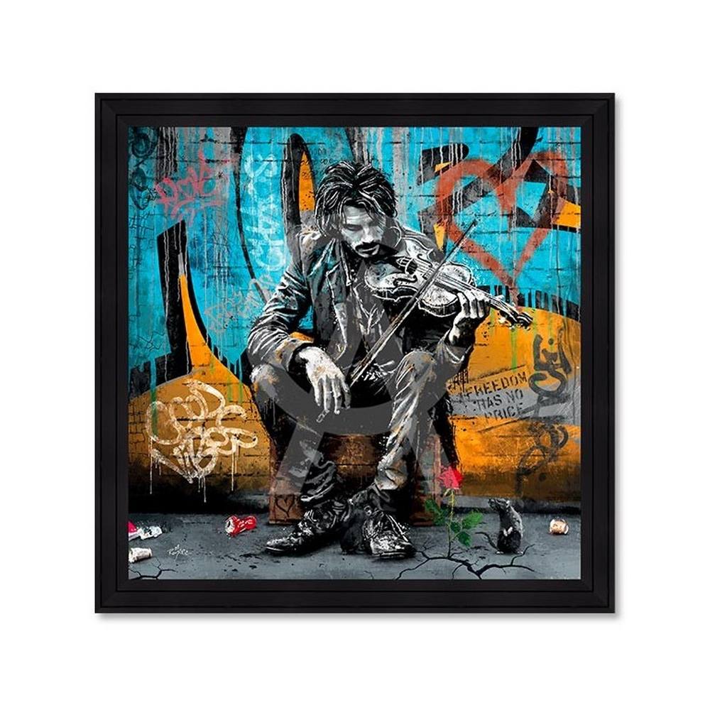 tableau le Violoniste et la Rose romaric