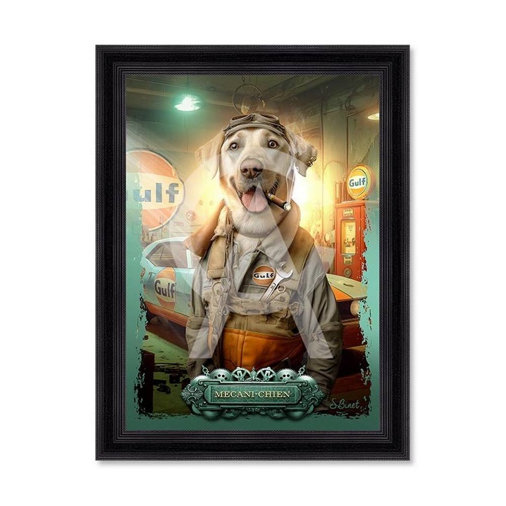 tableau Mécani-Chien sylvain binet