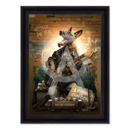 tableau Musi-chien sylvain binet