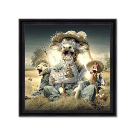 tableau Paysans sylvain binet