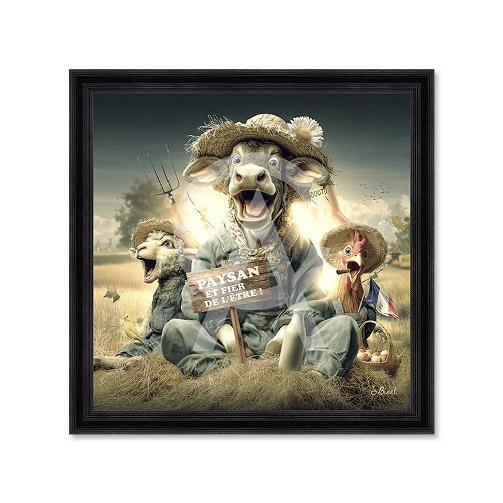 tableau Paysans sylvain binet