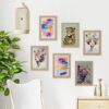 cadeau_fille_animaux_sauvage_multicolores_abstrait_fille_papillons_fleuris_sobre_elegant_les_minis_evoa_design_orya cadeau fille animaux multicolore abstrait