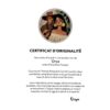 certificat originalité orya evoa design