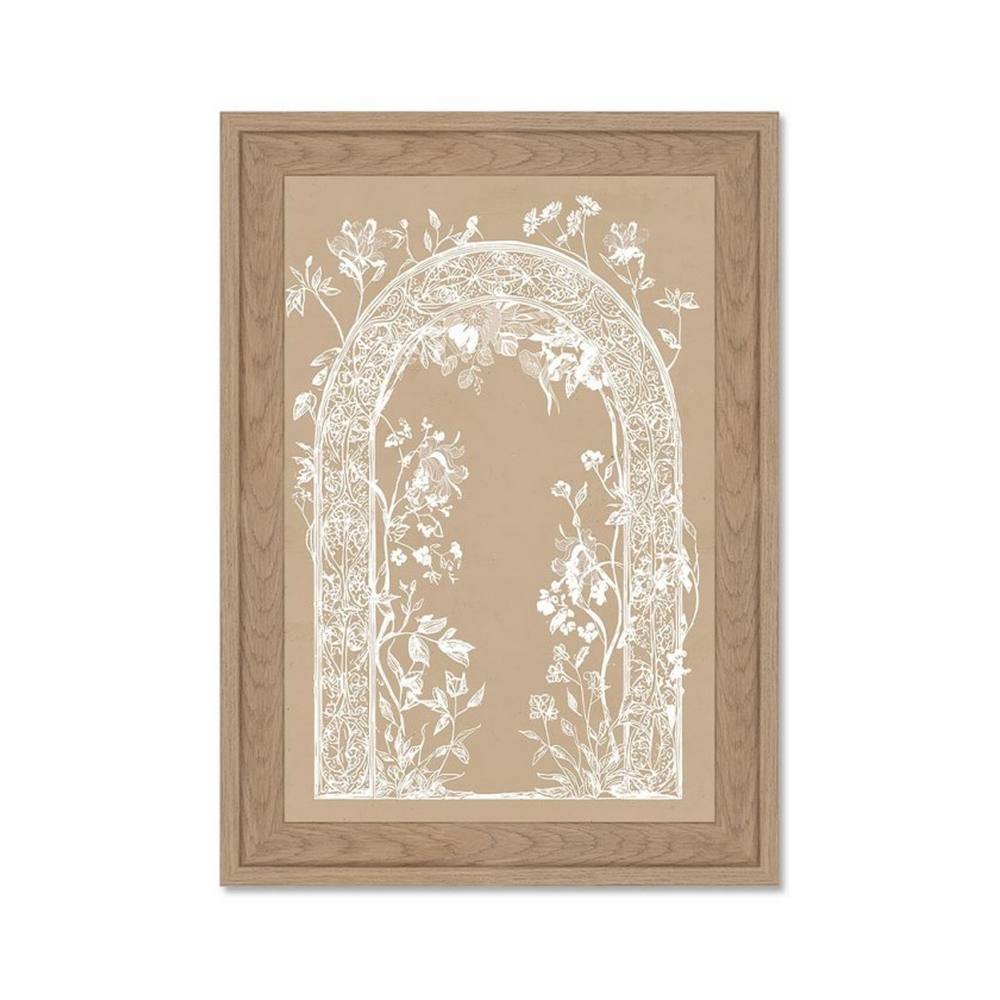 Déco Arche Blanche Florale