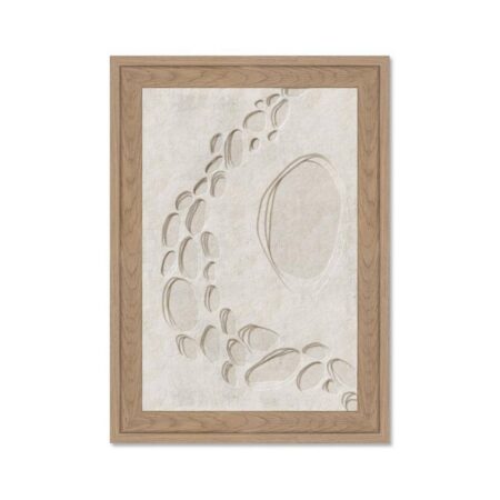 déco originale Abstrait Beige Formes Organiques