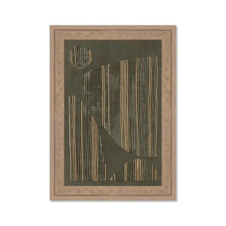 décoration murale Abstrait Organique Vert