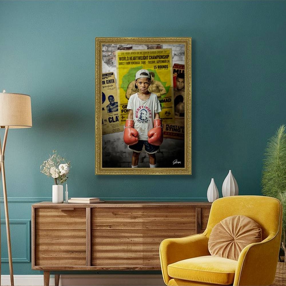 décoration murale doré alexandre granger Little Cassius