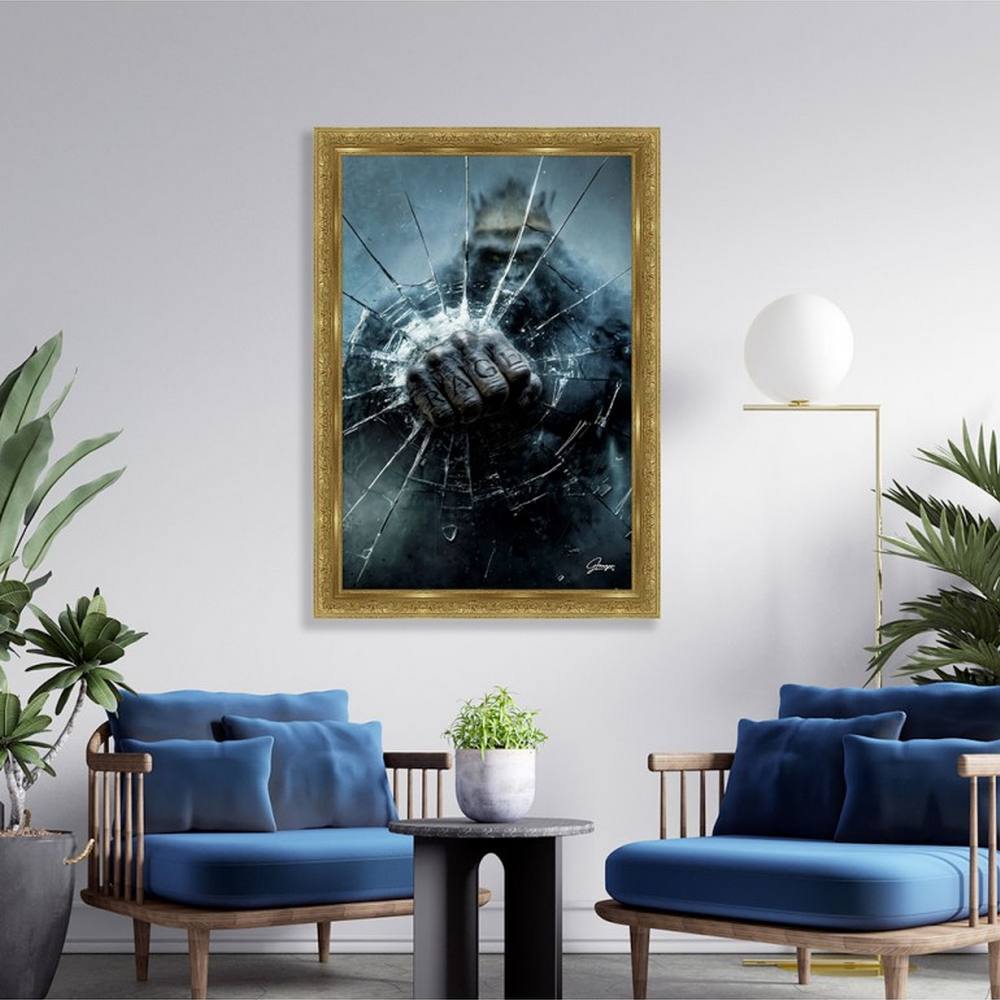 décoration murale doré alexandre granger Rage