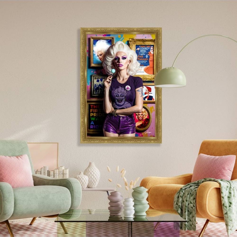 décoration murale doré alexandre granger The Dragqueen