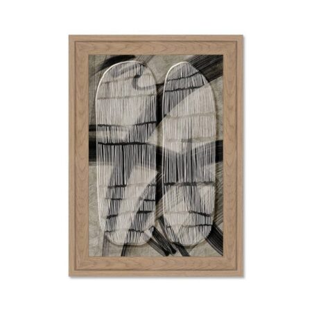 idée cadeau Abstrait Formes Texturés Marrons