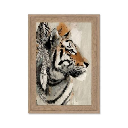 objet décoration Félin Plumes