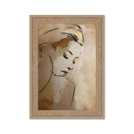 Reproduction Dessin Femme Profil