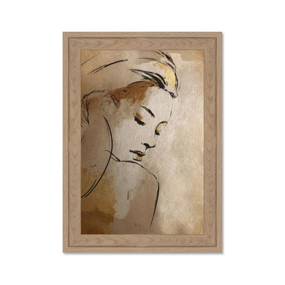Reproduction Dessin Femme Profil