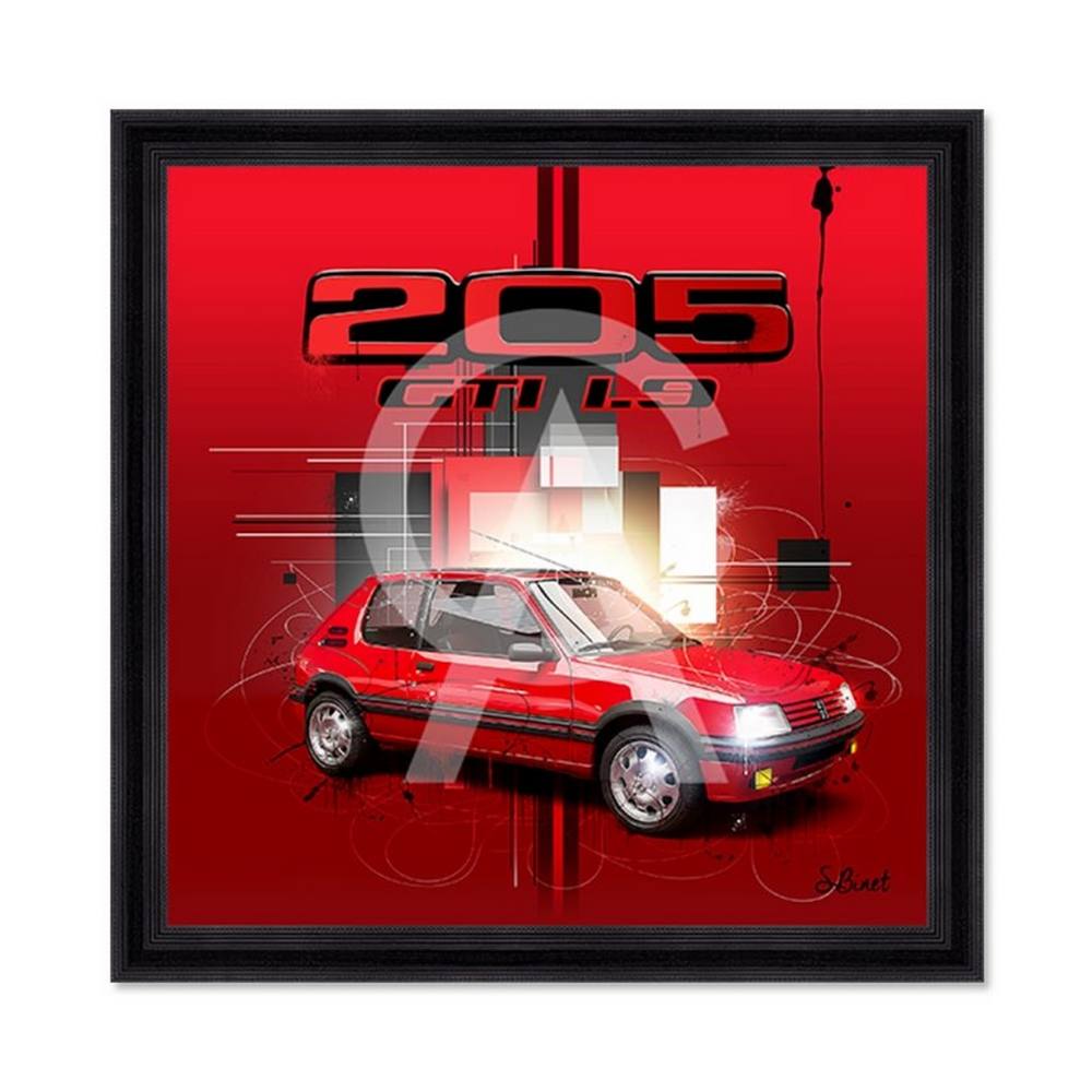 tableau 205 GTI 1.9