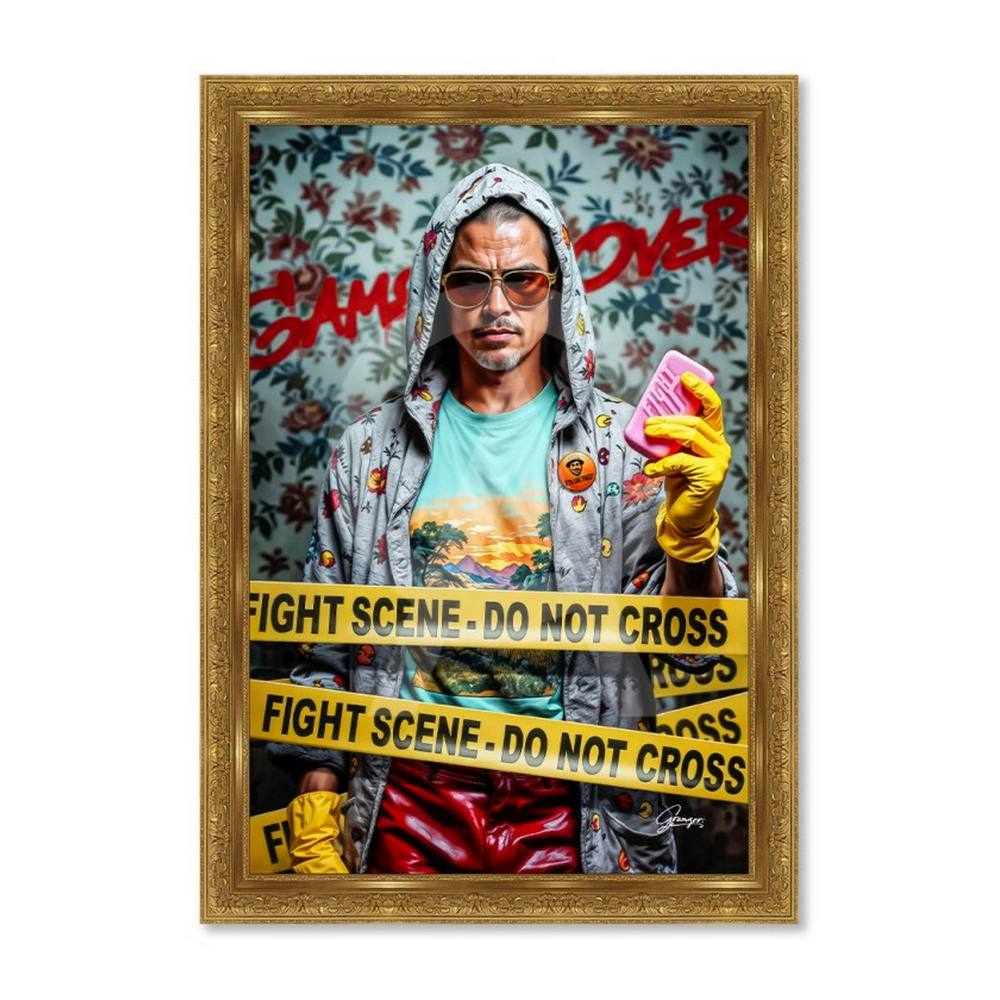 tableau_alexandre_granger_pitt_club_fight_club_cinema tableau alexandre granger Pitt Club