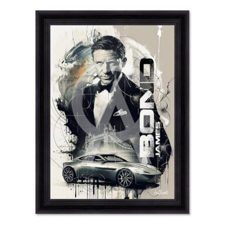 tableau Daniel Craig sylvain binet