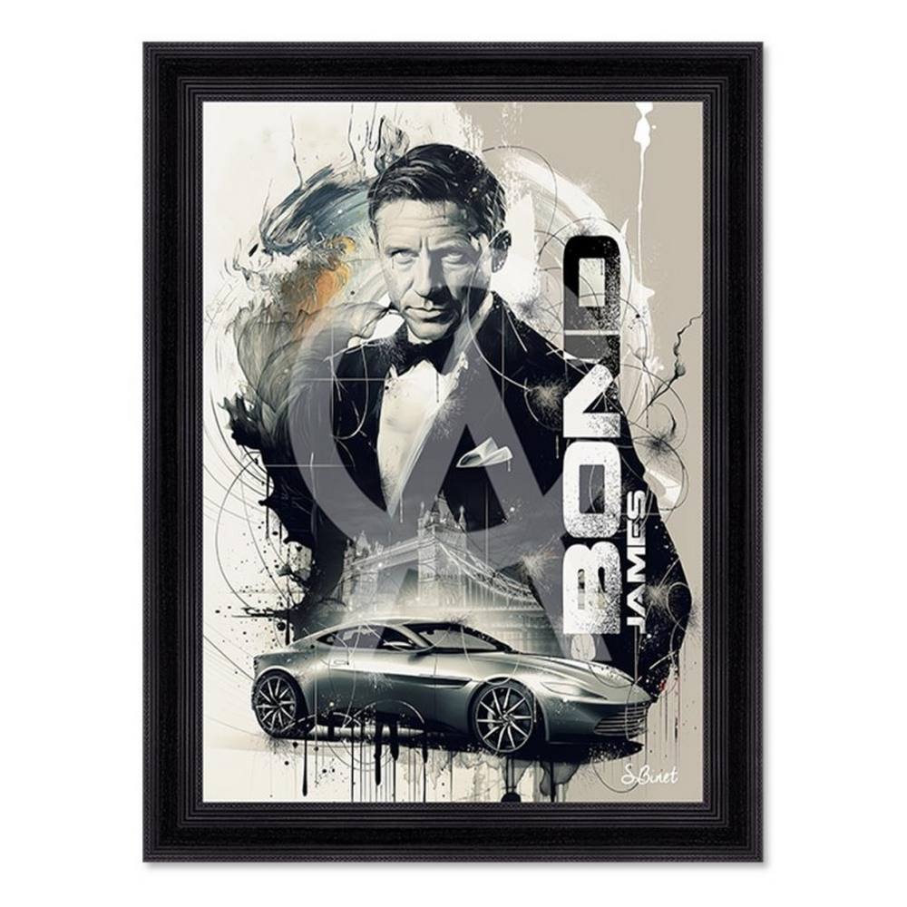 tableau Daniel Craig sylvain binet