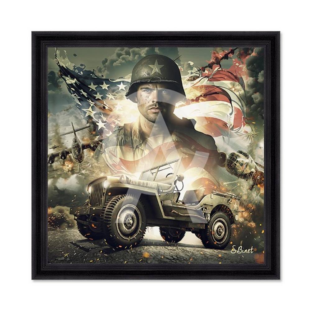 tableau Jeep sylvain binet