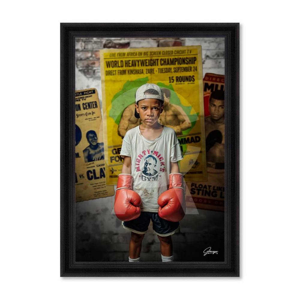 tableau Little Cassius alexandre granger