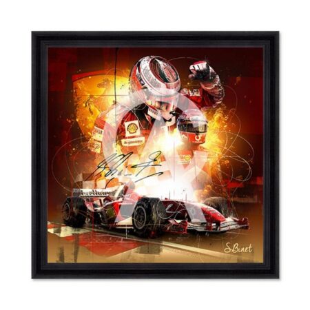 tableau Michael Schumacher sylvain binet