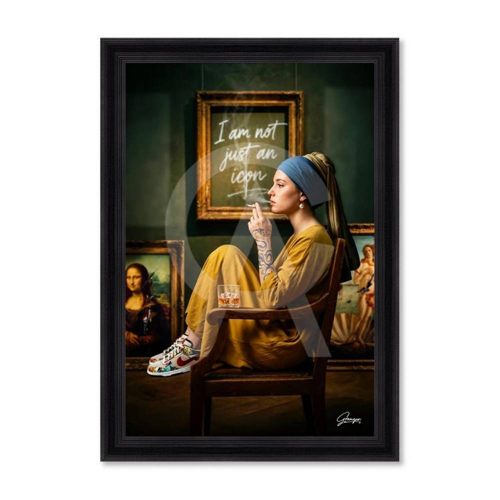 tableau No Just An Icon alexandre granger