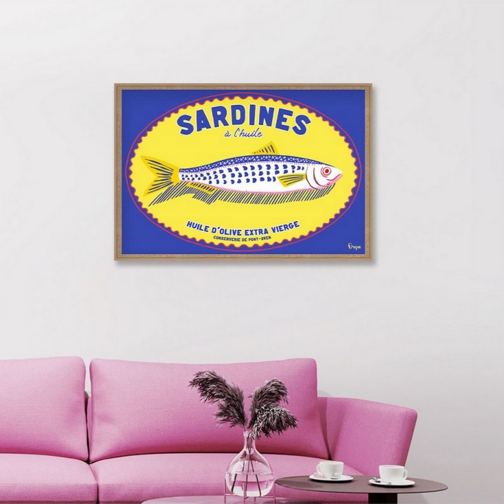 Ambiance Déco Salon Flashy fluo jaune vif