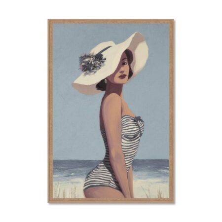 Cadre Femme Maillot Rayée