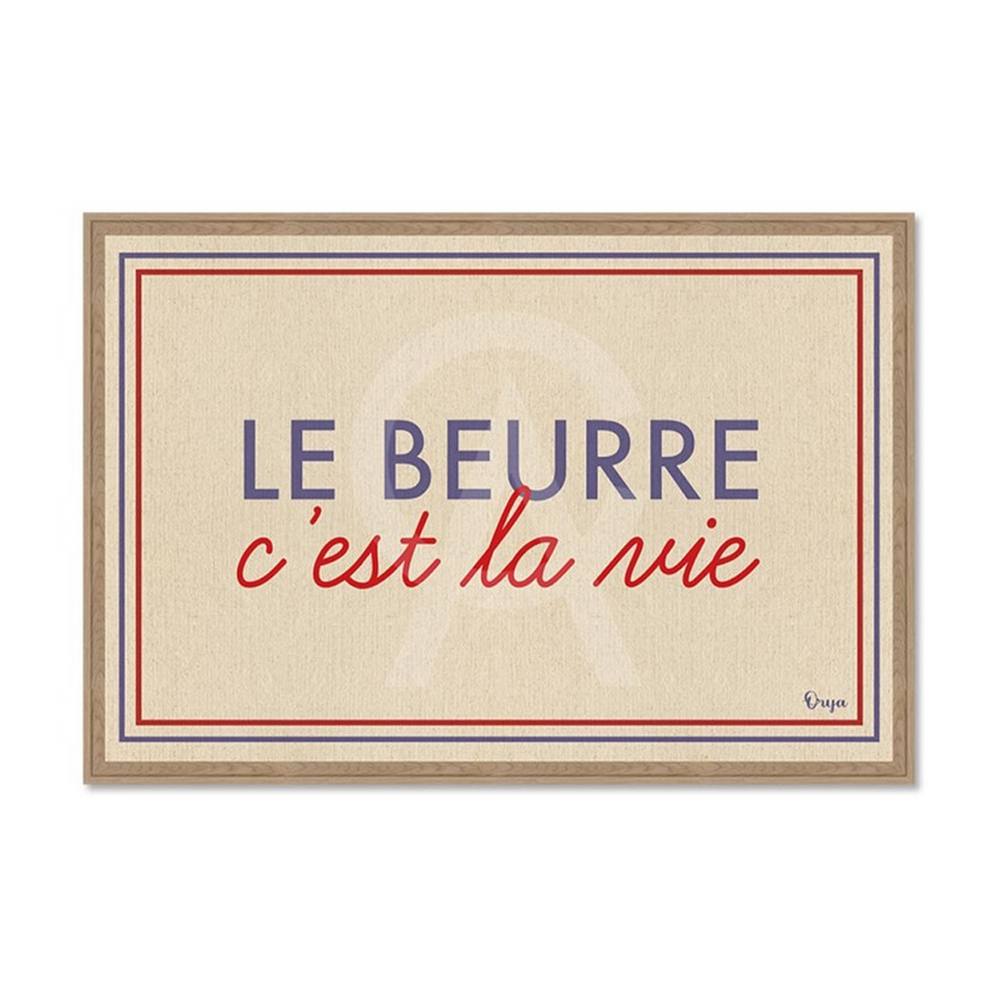 Cadre le Beurre c'est la Vie