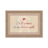 Cadre Petit Format de l'Amour et du Beurre Salé
