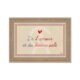 Cadre Petit Format de l'Amour et du Beurre Salé