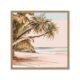 Cadre Plage Tropical Palmier
