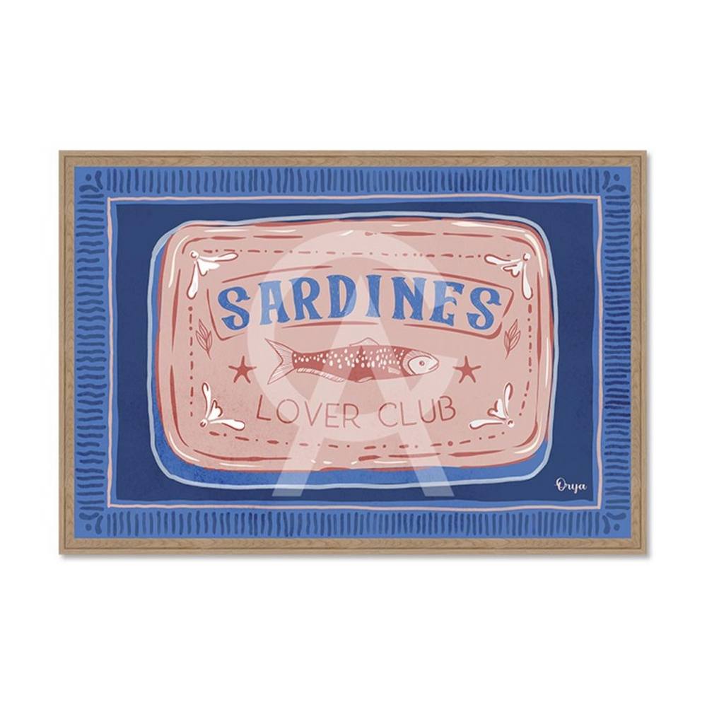 Cadre Sardines Lover Club