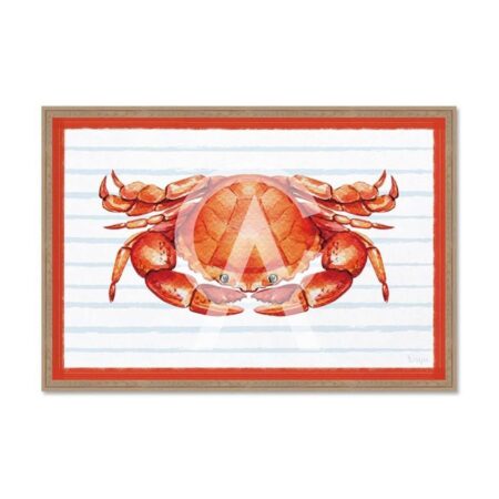 Cadre Tourteau Rouge Orya