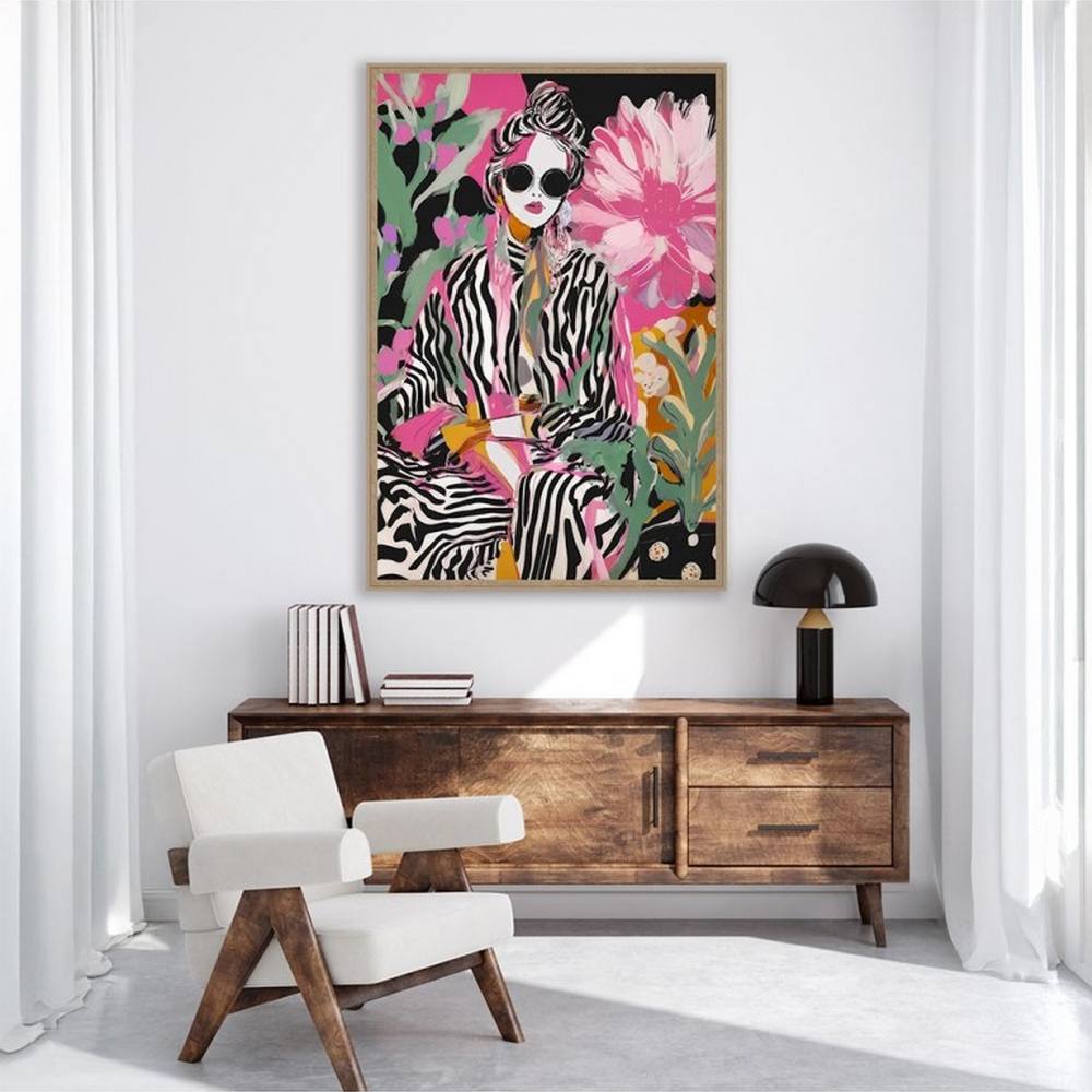 Déco Originale Salon Femme Zèbre