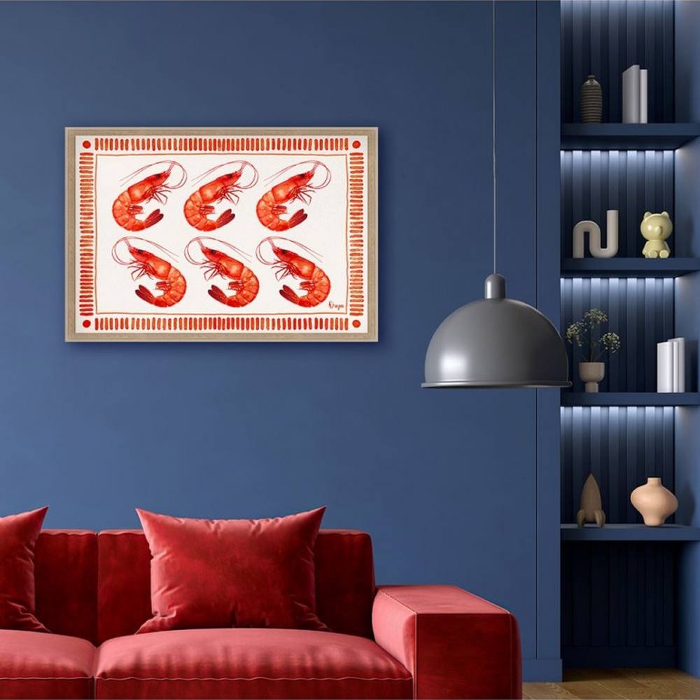 Décoration Intérieur Murale Cuisine Crevette