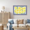 Décoration Murale Encadrée Citrons Jaunes