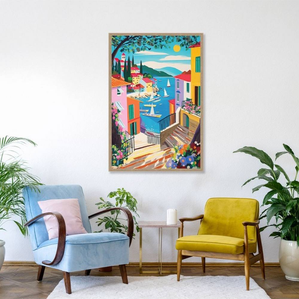 Décoration Pop Village Coloré