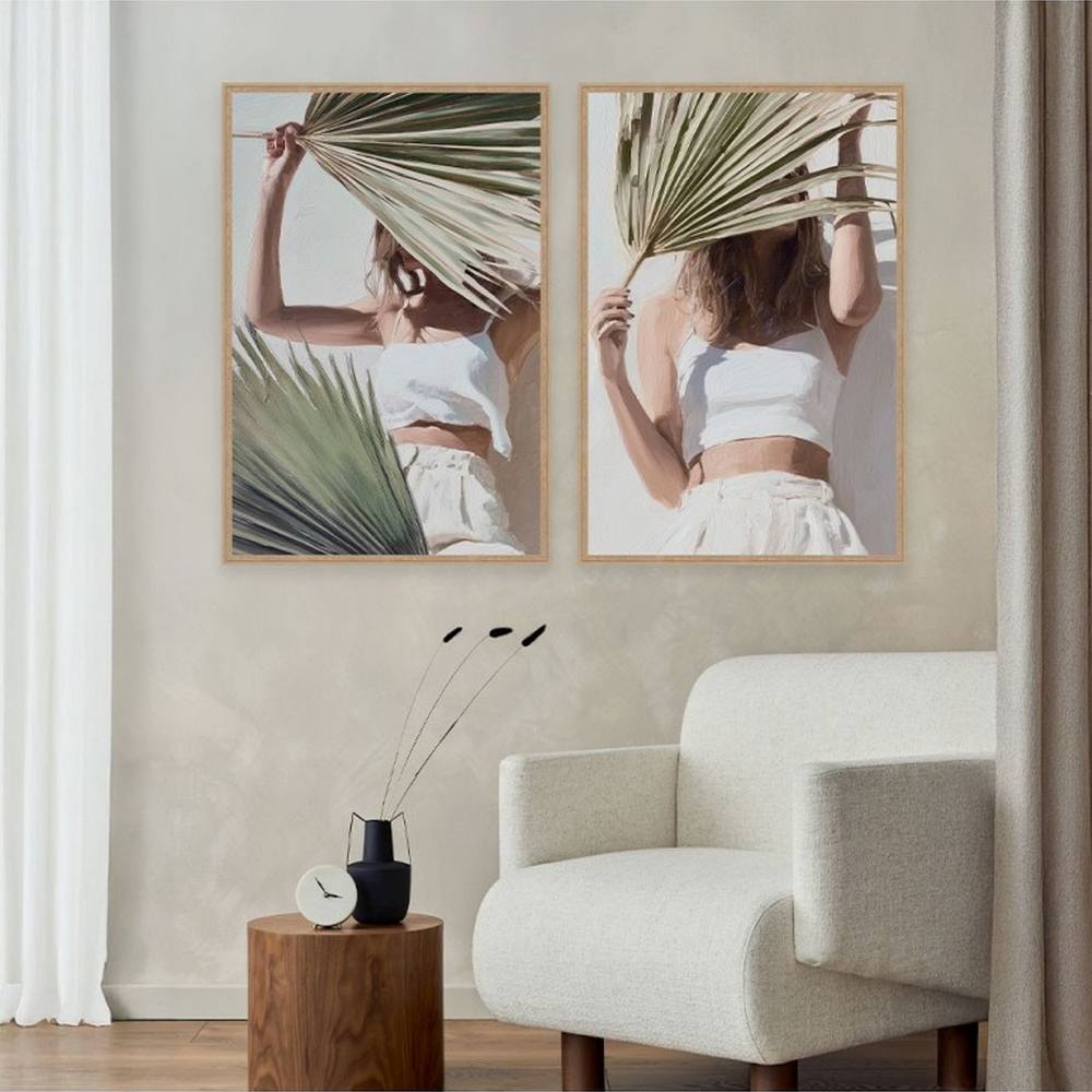 Idée Décoration Femme Feuilles Palmier