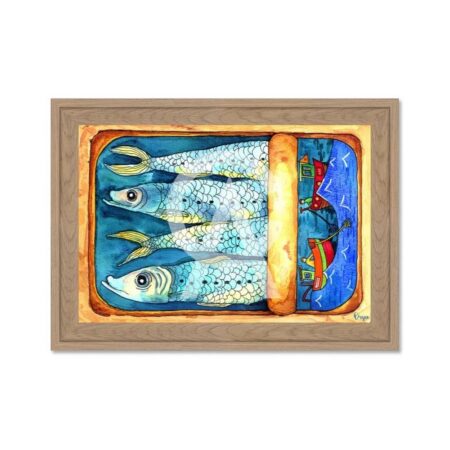 Mini Cadre Conserve Poissons