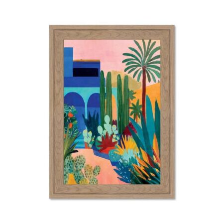 Mini Cadre Jardin Majorelle