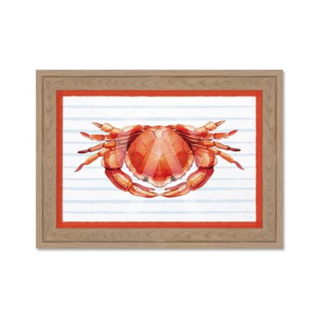 Mini Déco Crabe Rouge